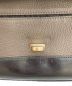 中古・古着 FURLA (フルラ) ショルダーバッグ ブルー×ブラウン：4000円