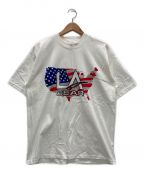 FRUIT OF THE LOOMフルーツオブザルーム）の古着「Tシャツ」｜ホワイト