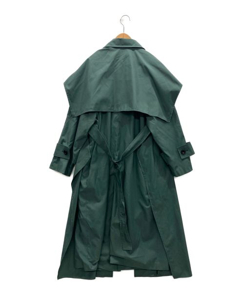 ADORE（アドーア）ADORE (アドーア) レイヤードコート グリーン サイズ:38の古着・服飾アイテム