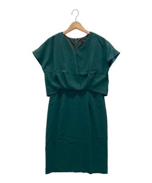 green label relaxing（グリーンレーベルリラクシング）green label relaxing (グリーンレーベルリラクシング) ワンピース グリーン サイズ:38 未使用品の古着・服飾アイテム