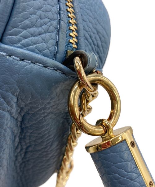 MICHAEL KORS（マイケルコース）MICHAEL KORS (マイケルコース) カメラバッグ ブルーの古着・服飾アイテム