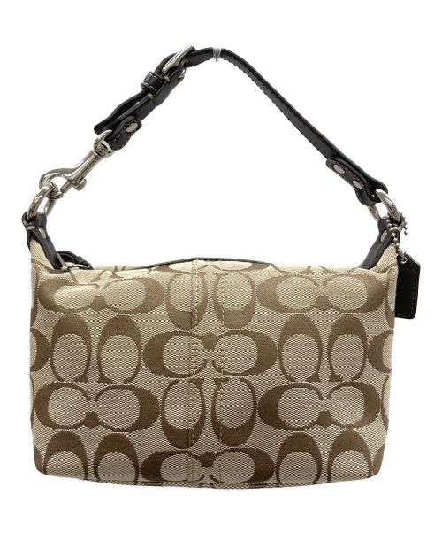 COACH（コーチ）COACH (コーチ) ハンドポーチ ベージュの古着・服飾アイテム