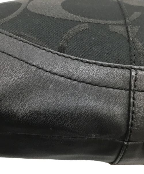 COACH（コーチ）COACH (コーチ) ショルダーバッグ ブラックの古着・服飾アイテム