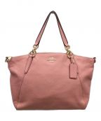 COACHコーチ）の古着「2WAYバッグ」｜ピンク