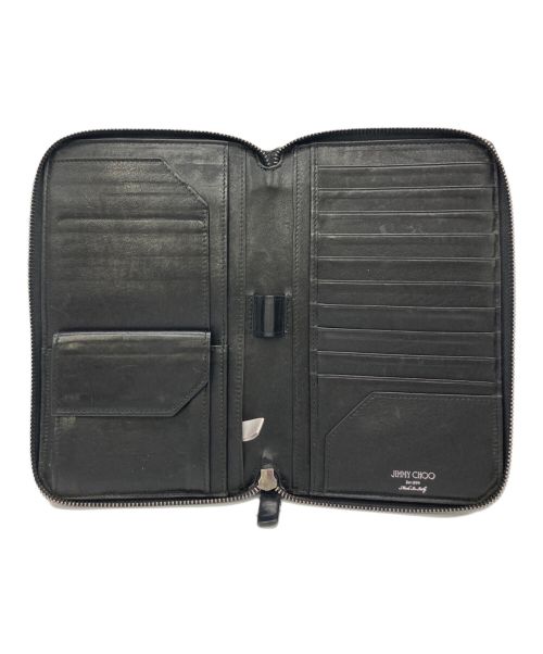 JIMMY CHOO（ジミーチュウ）JIMMY CHOO (ジミーチュウ) スタースタッズ マルチオーガナイザー ブラックの古着・服飾アイテム