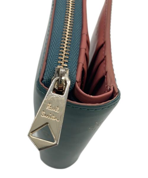 PAUL SMITH（ポールスミス）PAUL SMITH (ポールスミス) 2つ折り財布 グリーンの古着・服飾アイテム