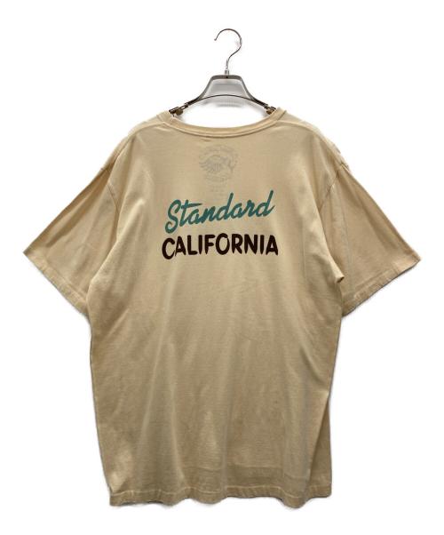 STANDARD CALIFORNIA（スタンダードカリフォルニア）STANDARD CALIFORNIA (スタンダードカリフォルニア) Tシャツ クリーム サイズ:Lの古着・服飾アイテム