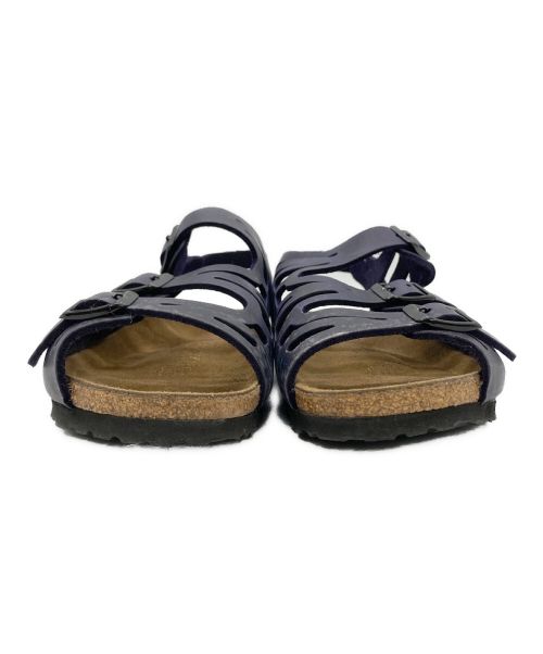 BIRKENSTOCK（ビルケンシュトック）BIRKENSTOCK (ビルケンシュトック) サンダル ネイビー サイズ:24の古着・服飾アイテム