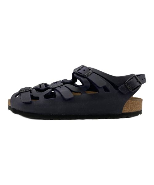 BIRKENSTOCK（ビルケンシュトック）BIRKENSTOCK (ビルケンシュトック) サンダル ネイビー サイズ:24の古着・服飾アイテム