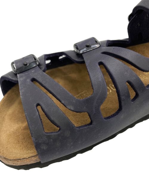 BIRKENSTOCK（ビルケンシュトック）BIRKENSTOCK (ビルケンシュトック) サンダル ネイビー サイズ:24の古着・服飾アイテム