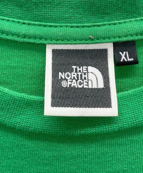 THE NORTH FACE（ザ ノース フェイス）THE NORTH FACE (ザ ノース フェイス) ポケットTシャツ グリーン サイズ:XLの古着・服飾アイテム
