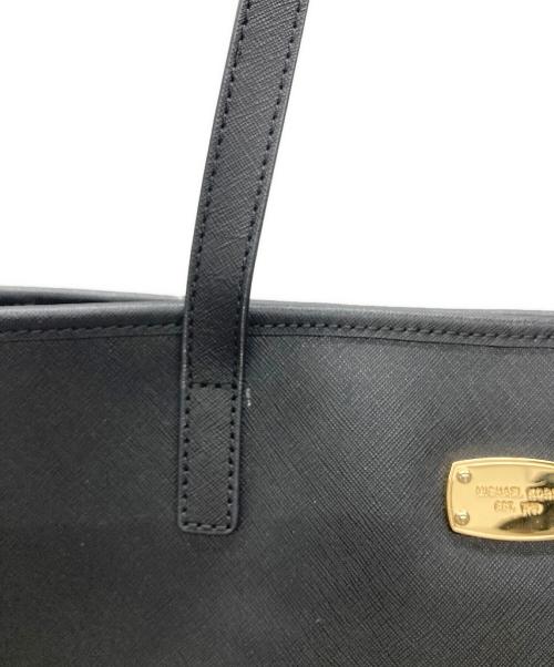 MICHAEL KORS（マイケルコース）MICHAEL KORS (マイケルコース) トートバッグ ブラックの古着・服飾アイテム
