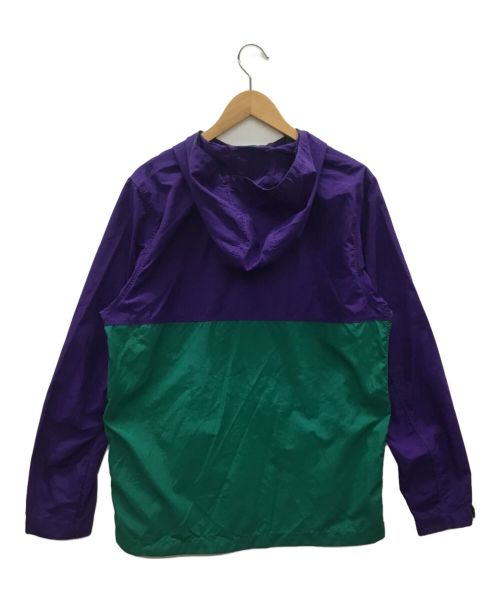 adidas NEO（アディダス ネオ）adidas NEO (アディダス ネオ) ナイロンジャケット パープル×グリーン サイズ:Lの古着・服飾アイテム