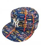 New Eraニューエラ）の古着「COOPERSTOWN COLLECTION 59FIFTY CAP」｜ネイビー