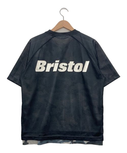 Bristol（ブリストル）Bristol (ブリストル) リバーシブルメッシュT ブラック サイズ:Sの古着・服飾アイテム