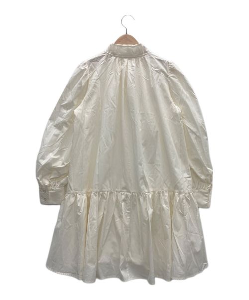Snidel（スナイデル）Snidel (スナイデル) シャツワンピース アイボリー サイズ:Freeの古着・服飾アイテム