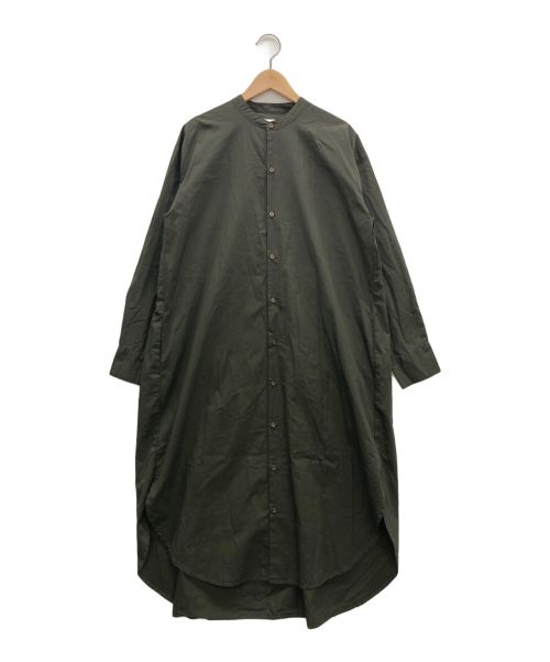 SO（エスオー）SO (ソウ) ブラウスワンピース カーキ サイズ:L 未使用品の古着・服飾アイテム