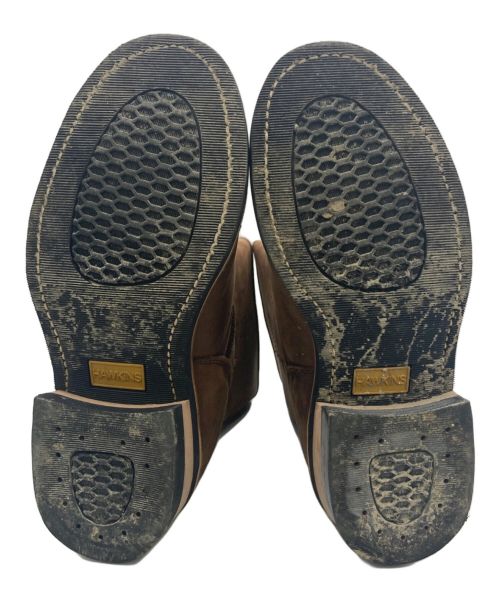 HAWKINS（ホーキンス）HAWKINS (ホーキンス) エンジニアブーツ ブラウン サイズ:5 1/2の古着・服飾アイテム