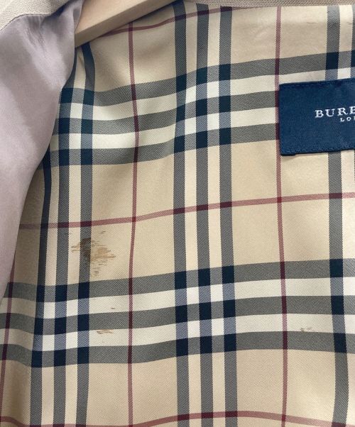 BURBERRY LONDON（バーバリーロンドン）BURBERRY LONDON (バーバリー ロンドン) スプリングコート ベージュ サイズ:LLの古着・服飾アイテム