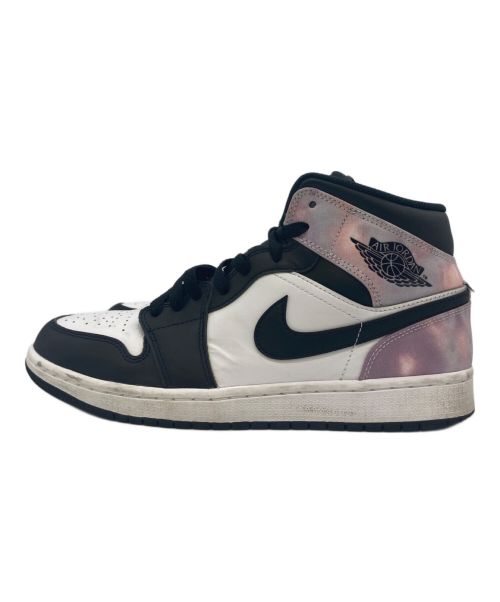 NIKE（ナイキ）NIKE (ナイキ) Air Jordan 1 Mid SE ホワイト×パープル サイズ:27の古着・服飾アイテム