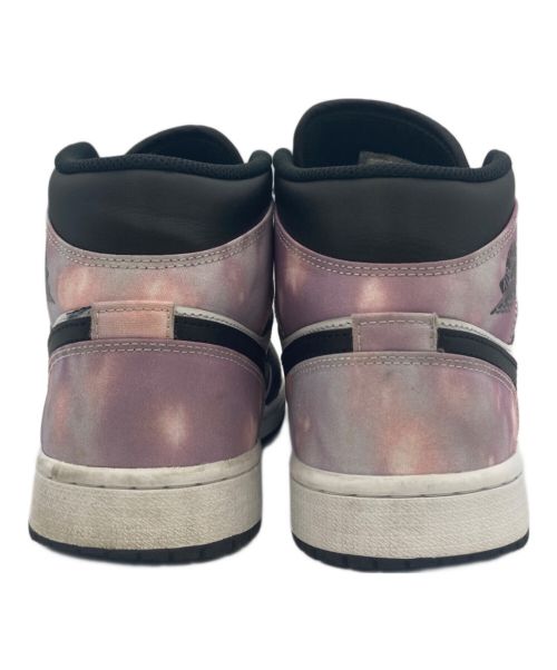 NIKE（ナイキ）NIKE (ナイキ) Air Jordan 1 Mid SE ホワイト×パープル サイズ:27の古着・服飾アイテム
