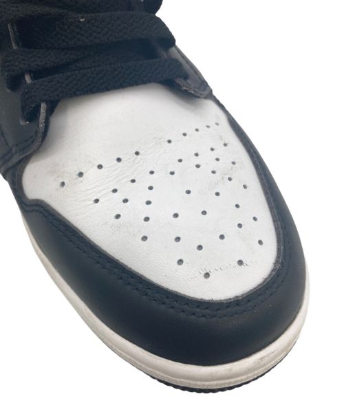 NIKE（ナイキ）NIKE (ナイキ) Air Jordan 1 Mid SE ホワイト×パープル サイズ:27の古着・服飾アイテム