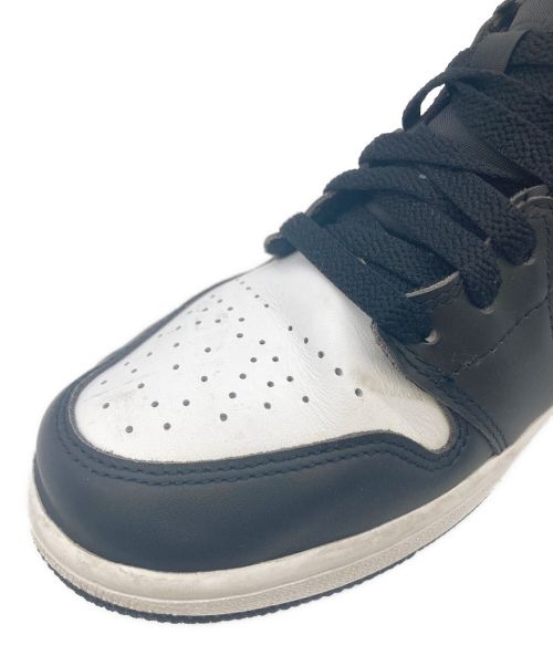 NIKE（ナイキ）NIKE (ナイキ) Air Jordan 1 Mid SE ホワイト×パープル サイズ:27の古着・服飾アイテム