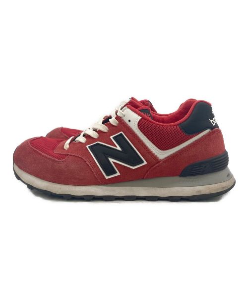 NEW BALANCE（ニューバランス）NEW BALANCE (ニューバランス) ML574VRK レッド サイズ:27.5の古着・服飾アイテム