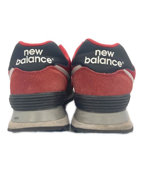 NEW BALANCE（ニューバランス）NEW BALANCE (ニューバランス) ML574VRK レッド サイズ:27.5の古着・服飾アイテム