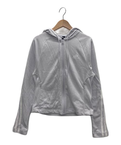 adidas（アディダス）adidas (アディダス) セットアップジャージ ライトグレー サイズ:M 未使用品の古着・服飾アイテム