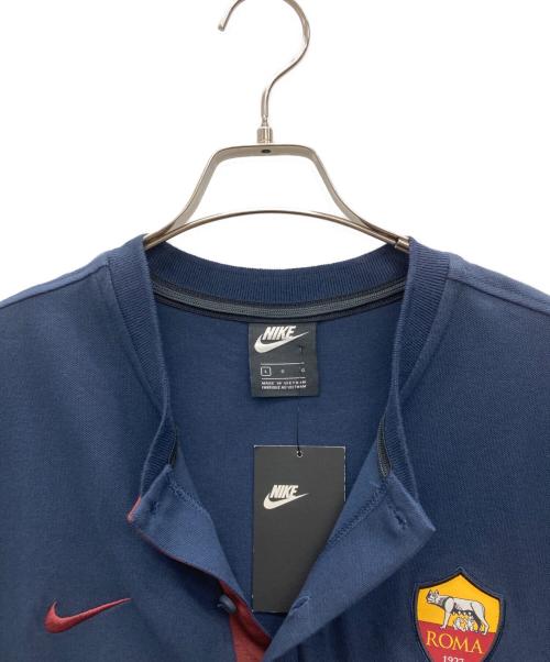 NIKE（ナイキ）NIKE (ナイキ) ポロシャツ ネイビー サイズ:L 未使用品の古着・服飾アイテム