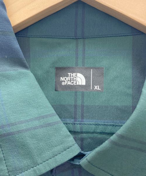 THE NORTH FACE（ザ ノース フェイス）THE NORTH FACE (ザ ノース フェイス) 半袖シャツ グリーン サイズ:XLの古着・服飾アイテム