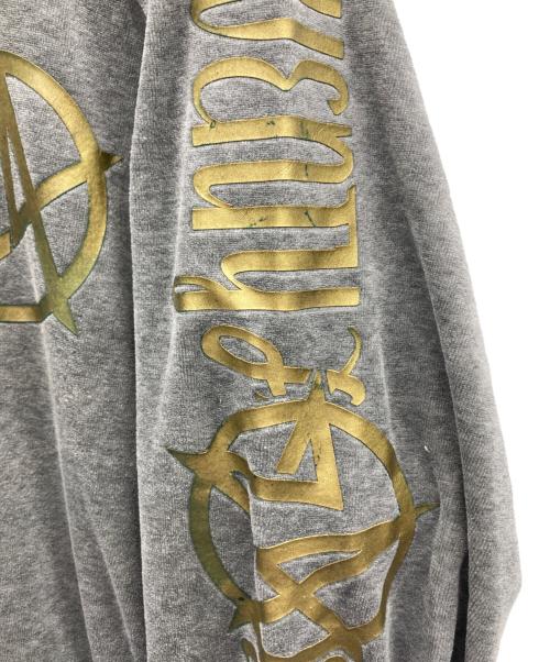 24karats（トゥエンティーフォーカラッツ）24karats (トゥエンティーフォーカラッツ) ベロアセットアップジャージ グレー サイズ:XLの古着・服飾アイテム