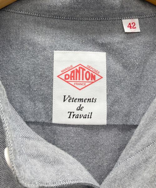 DANTON（ダントン）DANTON (ダントン) シャツ グレー サイズ:42の古着・服飾アイテム