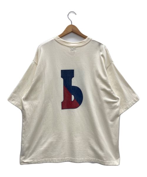 blurhms ROOTSTOCK（ブラームスルーツストック）blurhms ROOTSTOCK (ブラームスルーツストック) プリントTシャツ アイボリー サイズ:3の古着・服飾アイテム