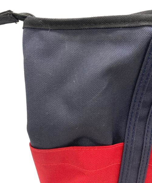 Manhattan Portage（マンハッタンポーテージ）Manhattan Portage (マンハッタンポーテージ) トートバッグ ネイビー×レッドの古着・服飾アイテム