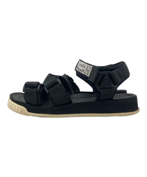 shaka（シャカ）shaka (シャカ) サンダル ブラック サイズ:27の古着・服飾アイテム