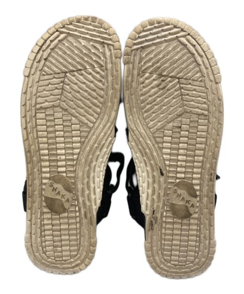 shaka（シャカ）shaka (シャカ) サンダル ブラック サイズ:27の古着・服飾アイテム