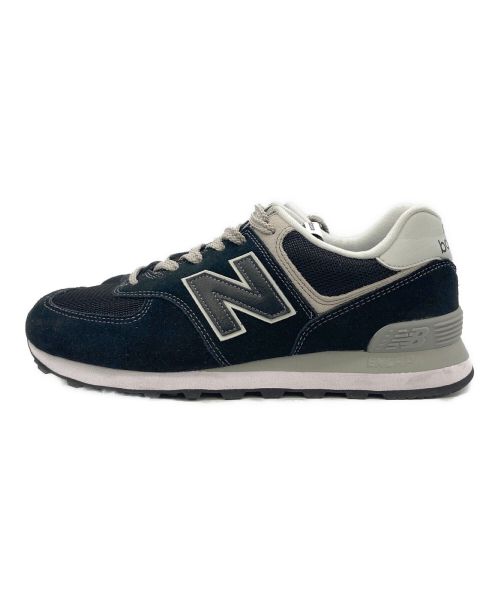 NEW BALANCE（ニューバランス）NEW BALANCE (ニューバランス) ML574EGK ブラック×ホワイト サイズ:26.5の古着・服飾アイテム