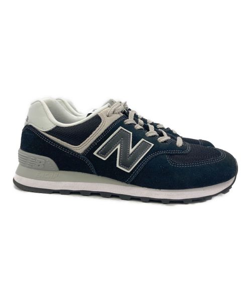 NEW BALANCE（ニューバランス）NEW BALANCE (ニューバランス) ML574EGK ブラック×ホワイト サイズ:26.5の古着・服飾アイテム