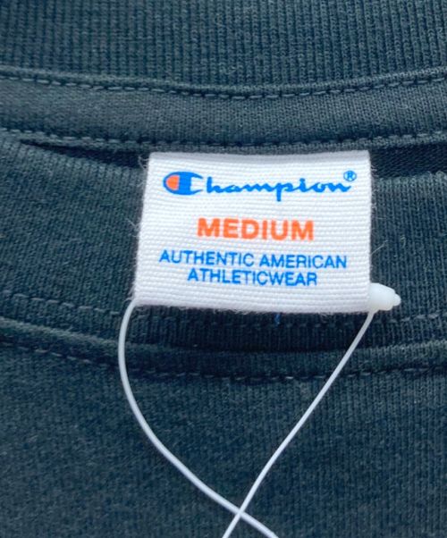 Champion（チャンピオン）Champion (チャンピオン) カットソー ブラック サイズ:M 未使用品の古着・服飾アイテム
