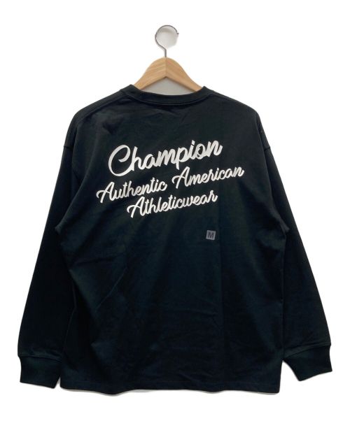 Champion（チャンピオン）Champion (チャンピオン) カットソー ブラック サイズ:M 未使用品の古着・服飾アイテム