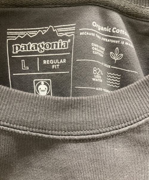 Patagonia（パタゴニア）Patagonia (パタゴニア) ロングスリーブカットソー チャコールグレー サイズ:Lの古着・服飾アイテム