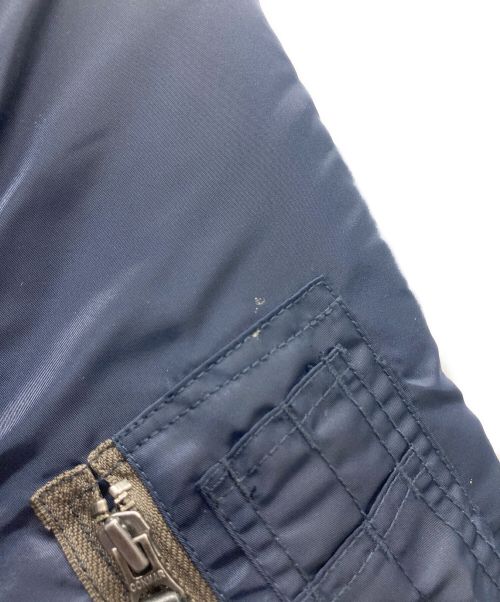 AVIREX（アヴィレックス）AVIREX (アヴィレックス) MA-1ジャケット ネイビー サイズ:Mの古着・服飾アイテム