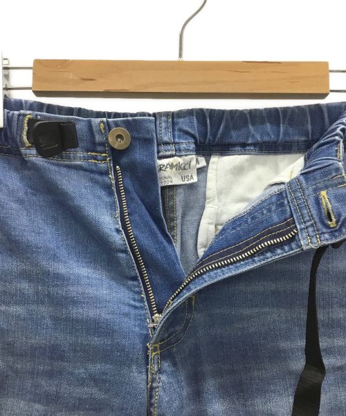 GRAMICCI（グラミチ）GRAMICCI (グラミチ) デニムナローパンツ ブルー サイズ:Mの古着・服飾アイテム