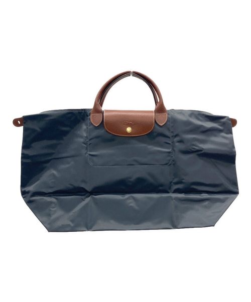 LONGCHAMP（ロンシャン）LONGCHAMP (ロンシャン) 折りたたみバッグ グレーの古着・服飾アイテム