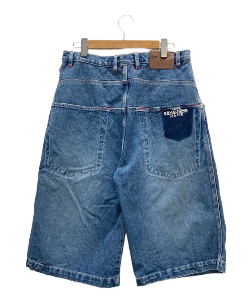 SEAN JOHN（ショーンジョン）SEAN JOHN (ショーンジョン) デニムハーフパンツ ブルー サイズ:W36の古着・服飾アイテム