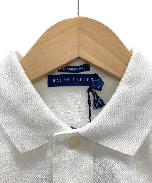 RALPH LAUREN（ラルフローレン）RALPH LAUREN (ラルフローレン) ポロシャツ ホワイト サイズ:S 未使用品の古着・服飾アイテム