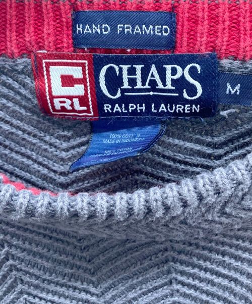 CHAPS（チャップス）CHAPS (チャップス) ニット グレー サイズ:Mの古着・服飾アイテム