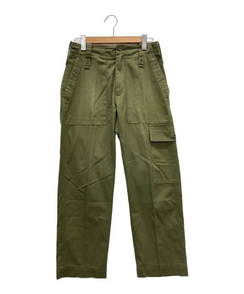イギリス軍（イギリスグン）イギリス軍 (イギリス軍) ミリタリーパンツ オリーブ サイズ:72の古着・服飾アイテム